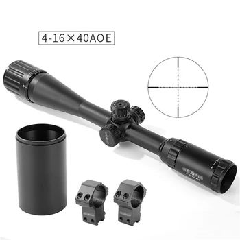 

Shooter Tactical accessories Optical Blue Red Green light rifle scopes 4-16*40AOE hunting air rifle scope GZ1-0348