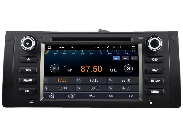 Top Android 9.0 CAR Audio DVD player FOR BMW E39/M5/X5/E53 gps car Multimedia head device unit receiver support DVR WIFI DAB OBD 19