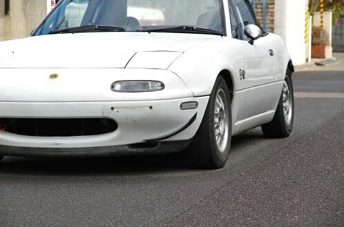 MX5 NA MK1 Miata ARS Style Front Bumper canard(8)