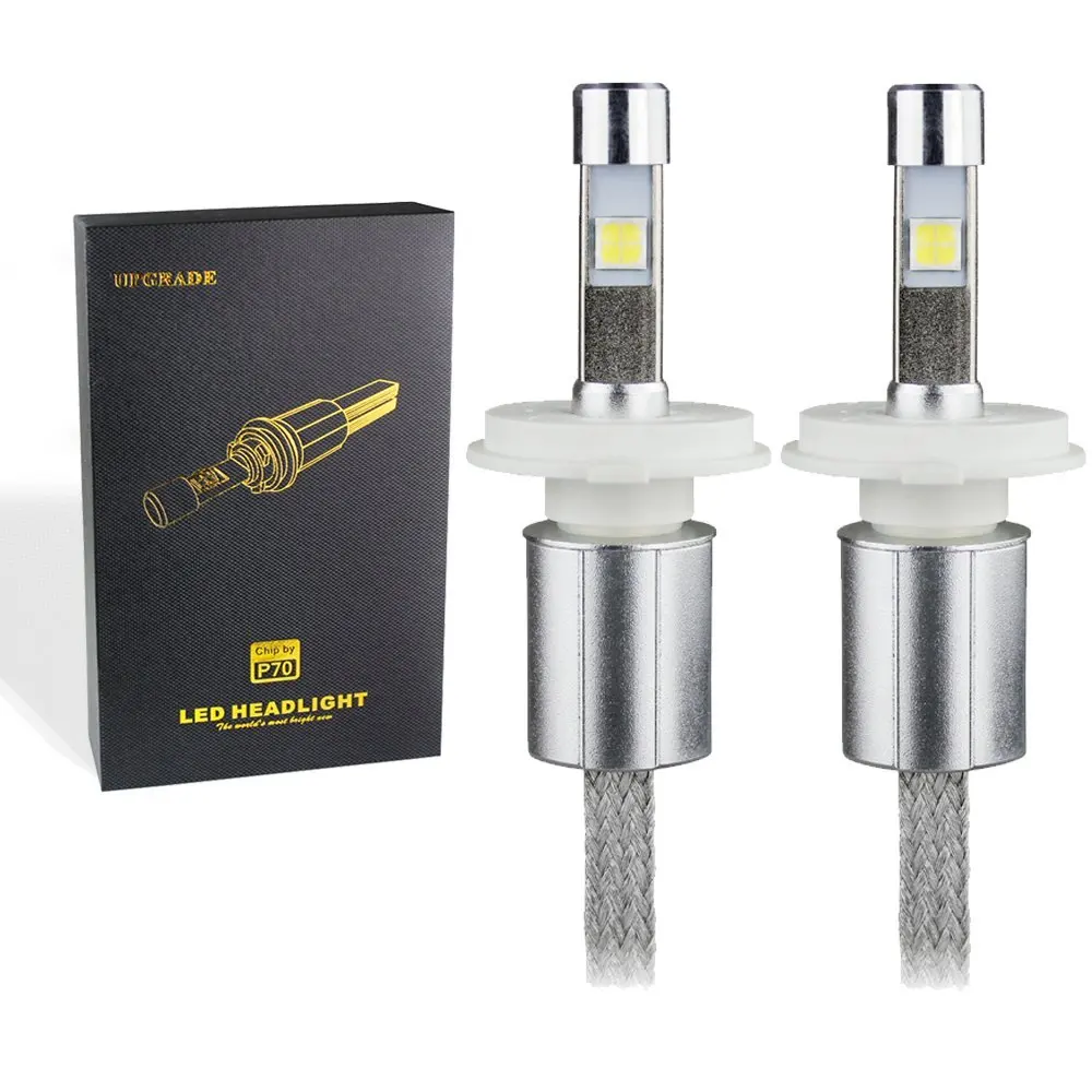 OEM CREE XHP 50 чип автомобиля H4 H7 H1 светодиодный фар 110 Вт 13200LM 6000 К Супер яркие лампы