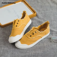 Г.,, женские вулканизированные кеды, дышащая повседневная классическая обувь на плоской подошве Женская демисезонная парусиновая обувь