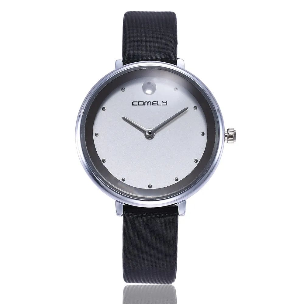 

Women Fashion Leather Band Analog Quartz Round Wrist Watch Watches Women Watches Bracelet Watch Ladied #4a19