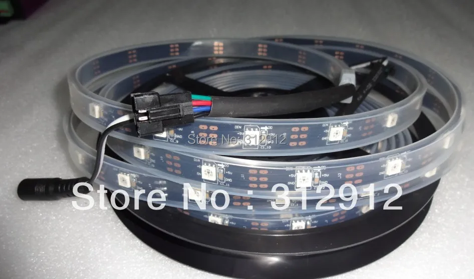 Светодиодная Пиксельная лента 5 м DC5V INK1003 IP68 30 светодиодов 5050 (RGB с IC)/м пикселями