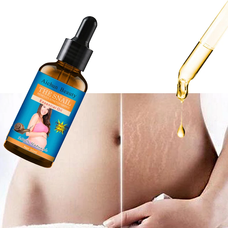 

High Quality New Brand Snail Remove Wrinkles Essential Oil Professional 30ml Repair Stretch Marks Tightness Essential Oil