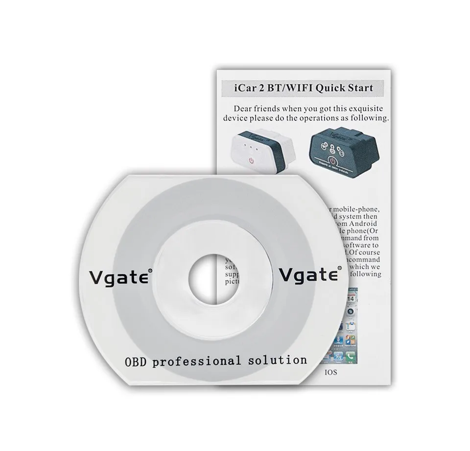 20 шт./лот Vgate Wifi iCar2 OBDII ELM327 iCar 2 wifi vgate для IOS iPhone iPad Android 8 цветов