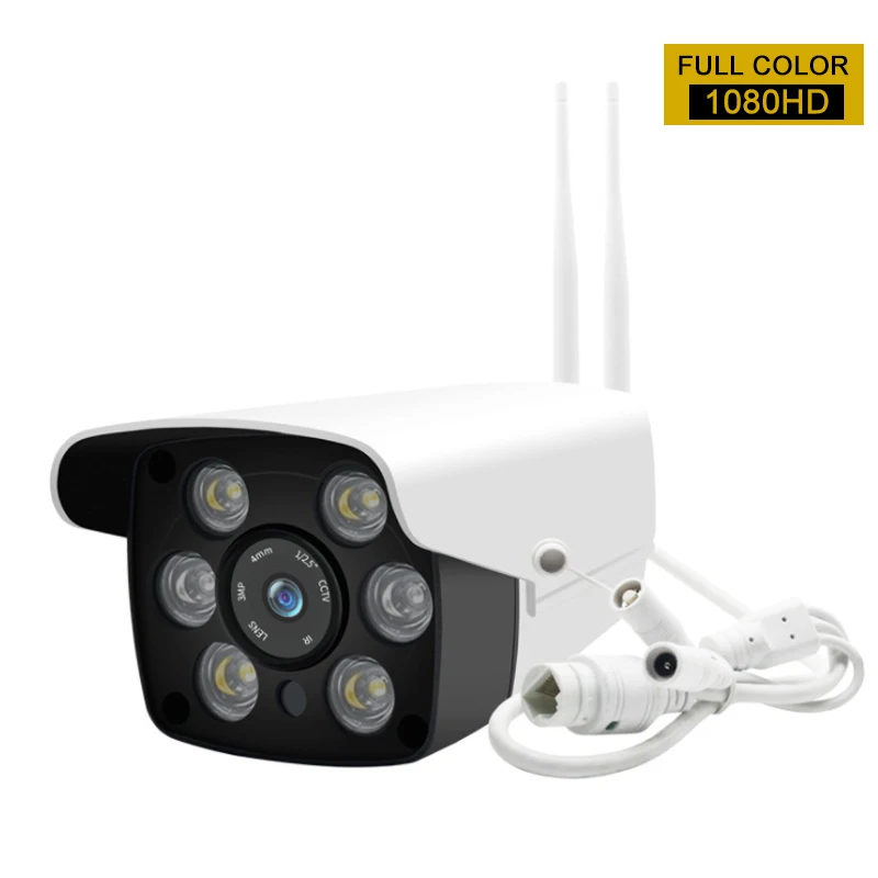 

1080P wireless home security IP camera two-way audio outdoor HD no WIFI outdoor surveillance HD surveillance camera baby monitor