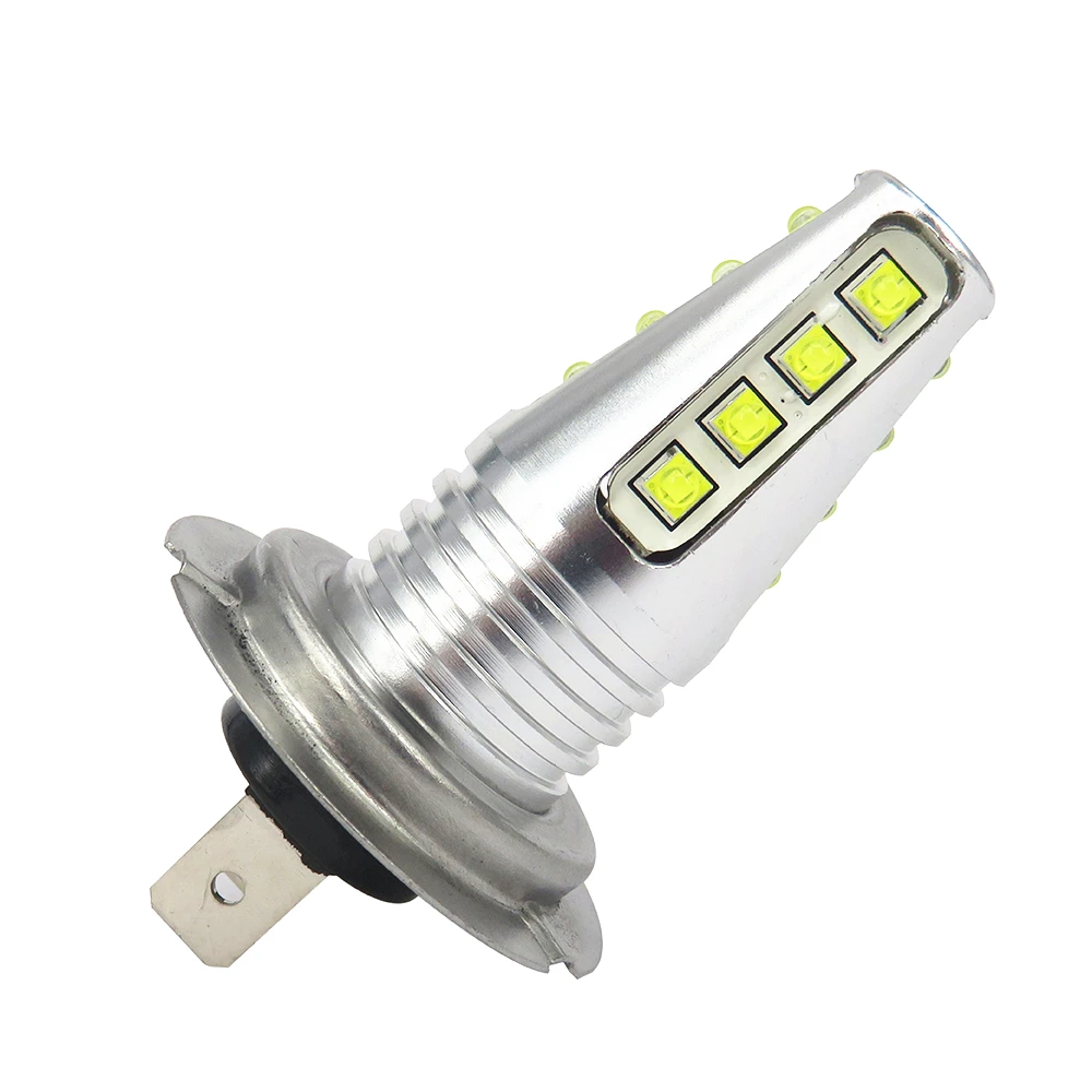 Fonte de Luz de Nevoeiro Lâmpada do Carro Lâmpada de Condução do Caminhão Wljh Levou Styling Auto Drl Dia Correndo Lâmpada Van Externo 24 12 v 2x h7 6 Carro Styling Auto DRL Dia Correndo Lâmpada
