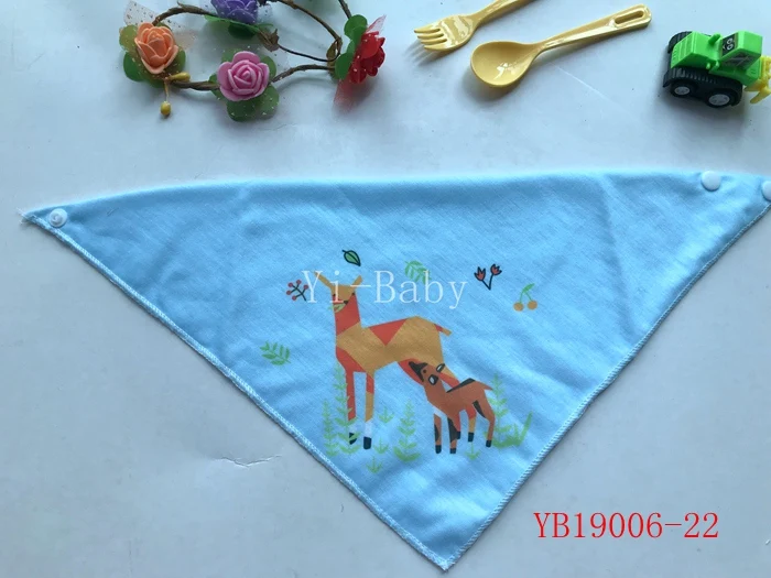 Новинка года, слюнявчик для младенца, полотенца для новорожденных мальчиков и девочек, YB19006, 1 шт - Цвет: YB19006-22