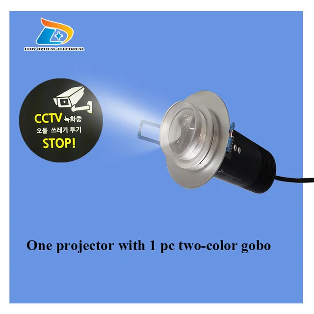 add 2 color GOBO Статический дизайн света 10 Вт мини-проектор гобо Крытый Led пользовательское изображение логотипа Led гостиничный коридор встроенный рекламный свет - Мощность в ваттах: add 2 color GOBO