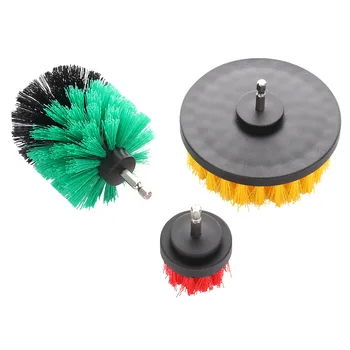 

3pcs 2/3.5/5 Inch Grout Power Scrubber Cleaning Brush Tub Cleaner Combo Tool Kit Cleaning Brush for Electric Drill
