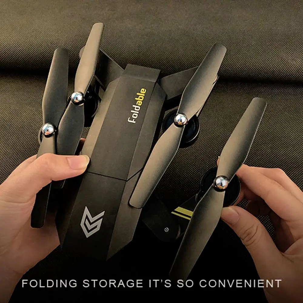 

Portable RC Quadcopter Foldable Aircraft FPV Drone Kids Toys Airplane Auto Hovering with WIFI Camera S25 4 Axis