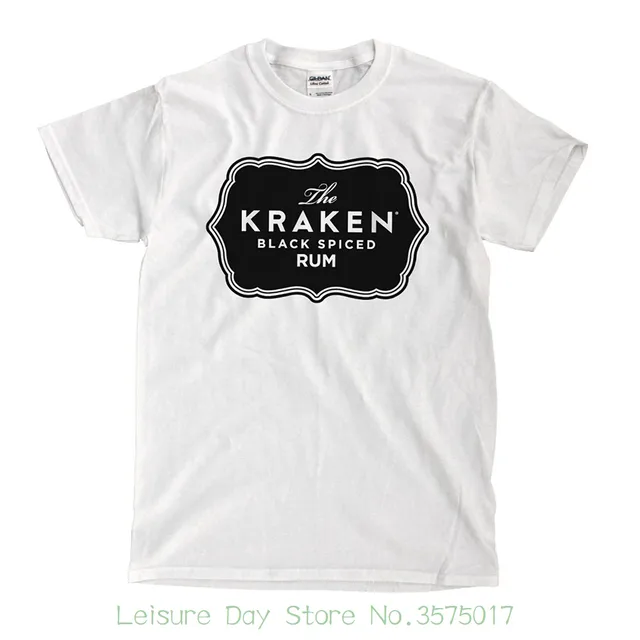 2018 Short Sleeve Cotton T Shirts Man Clothing Kraken Rum ...