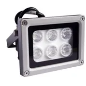 

15PCS IR LED CCTV LEDS IR Infrared Illuminator 850nm night vision AC 220V IP65 metal Waterproof For CCTV surveillance camera