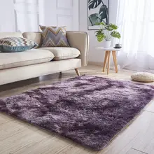 Gradient Color Rectangle Thicken Carpet Rug Floor Mat Living Room Bedroom Home Decor