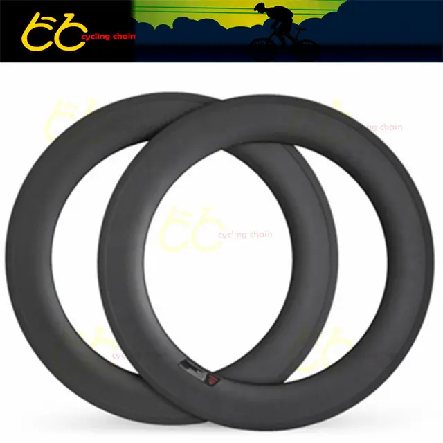 Cheap High end road  carbon bike rims 88mm depth 700C tubuless rims CC-WR-88C-W25-TL