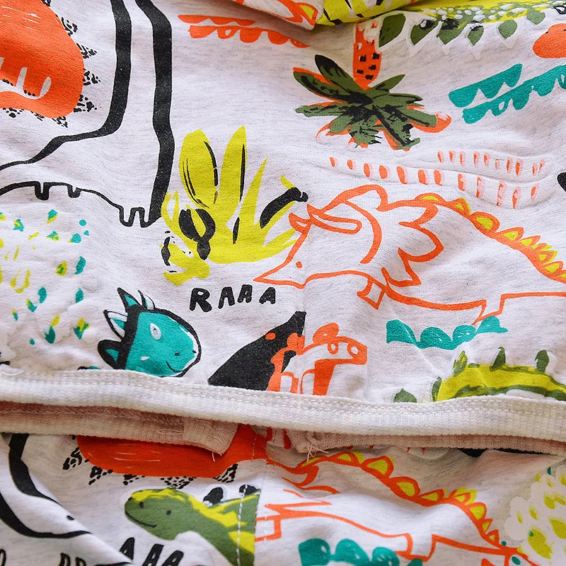 Neon Color Dino Track Suit 3 Pcs Set