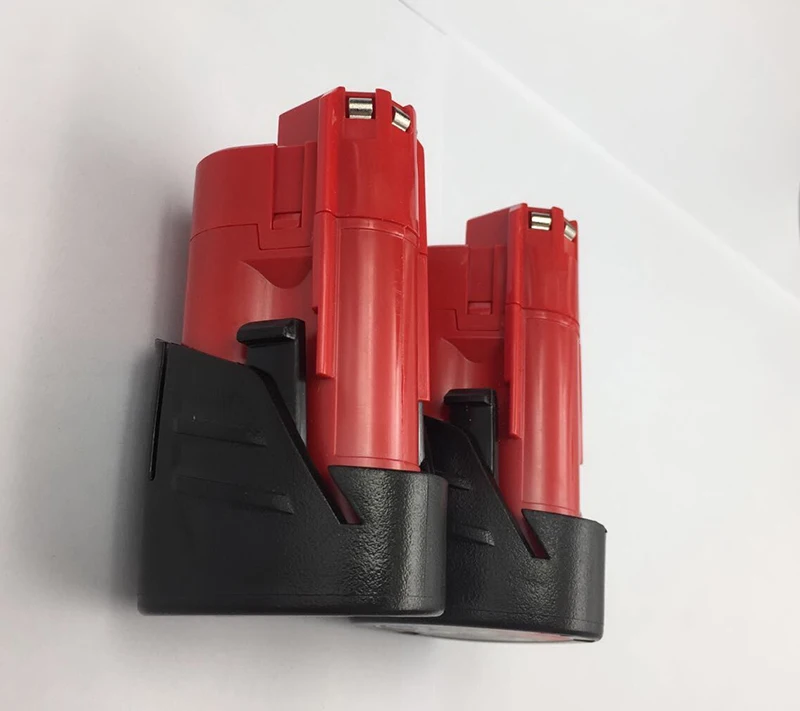 2 предмета x б/у Милуоки литий ионная электроинструменты Батарея M12 12 v 2.0ah