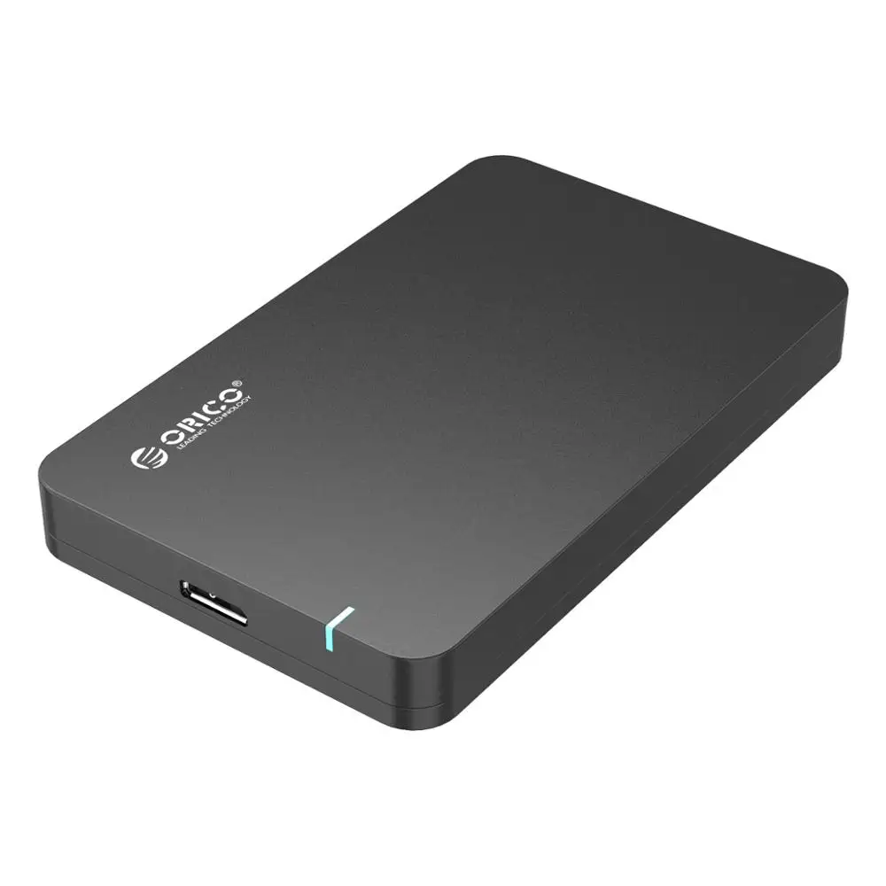 ORICO 2569S3 2,5 дюймов USB 3,0 внешний жесткий диск Корпус SATAIII 5 Гбит/с UASP SuperSpeed инструмент бесплатно для SATA HDD и SSD - Цвет: Черный