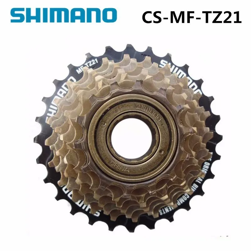 

SHIMANO MTB MF-TZ21 Cassette Freewheel 7S 14-28T Bicycle Parts