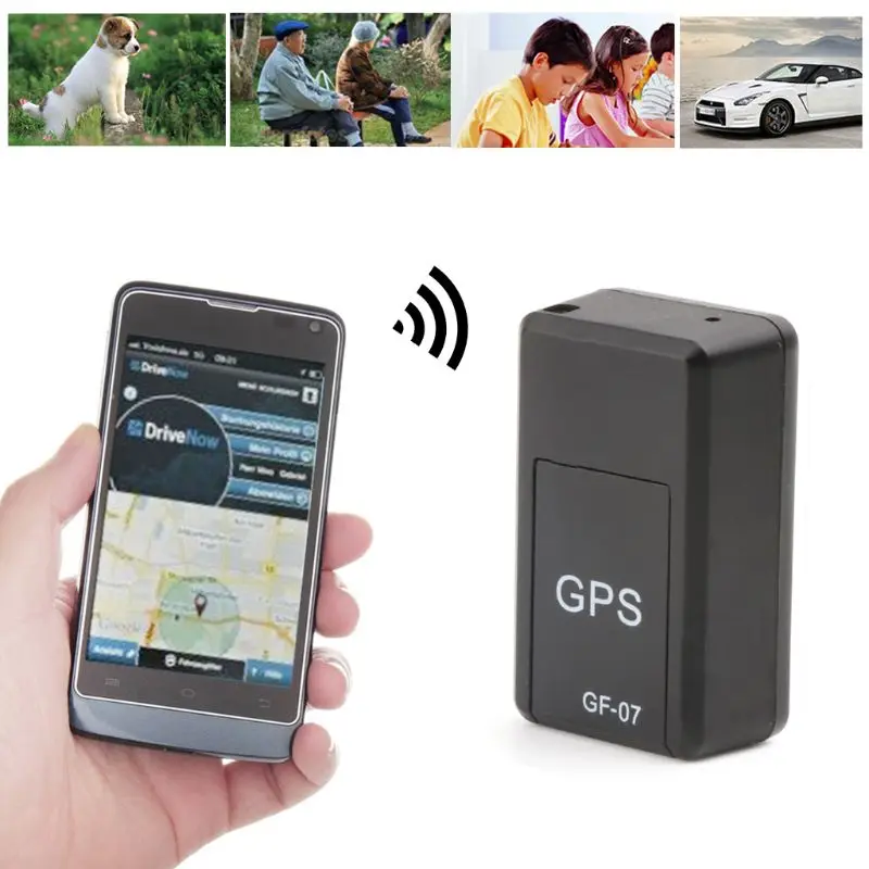 

New 1 Set GF-07 Mini GPS Tracker Vehicle Tracking Device Real-time Locator Magnetic Enhanced Locator Sound Monitoring