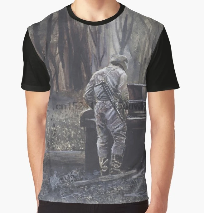 

All Over Print T-Shirt Men Funy tshirt War in Chechnya Short Sleeve O-Neck Graphic Tops Tee women t shirt