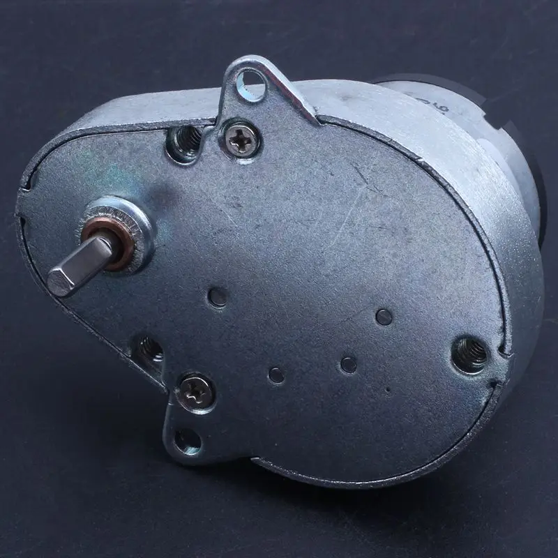 12V DC 30RPM Высокий крутящий момент шестерни ed Коробка передач Электродвигатель для робота