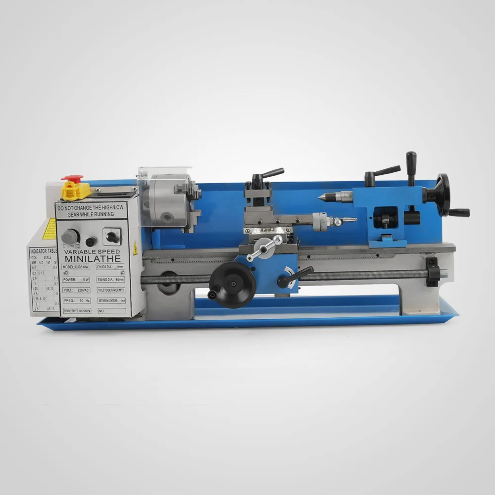 7 X14 Precision Mini Metal Lathe Metalworking Bench Top Milling