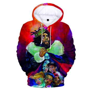 

J.Cloe Rapper Idol Print Hoodies Sweatshirt Men/women Streetwear autumn warm Pullovers Casual popular singer J.Cloe KOD hoodie