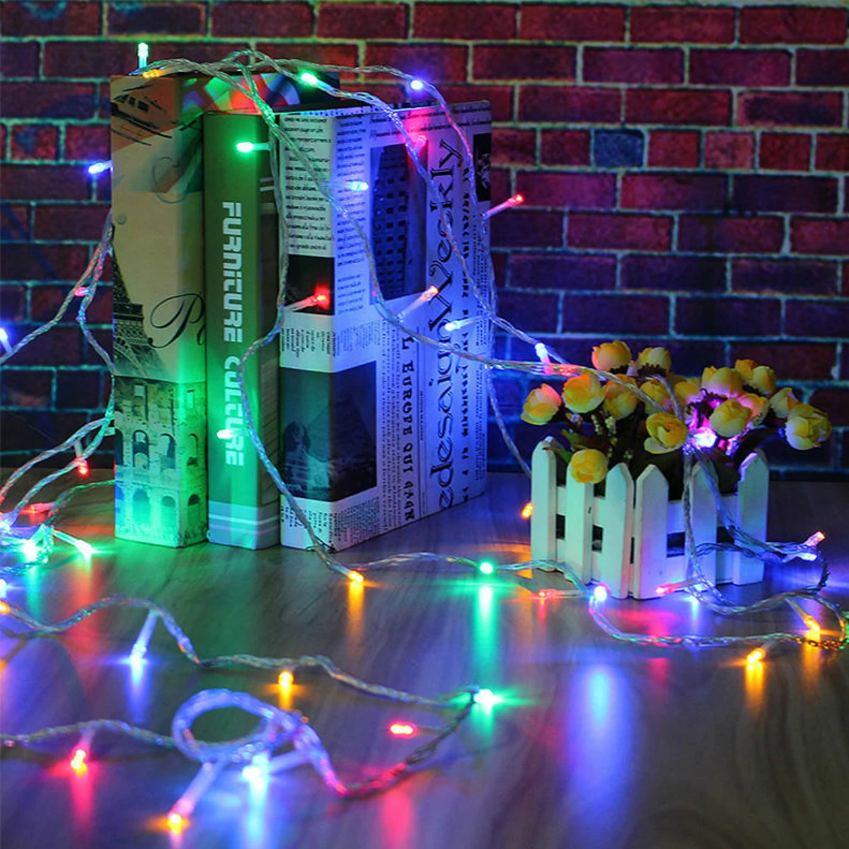 

AC110V 20M 200LED Waterproof Fairy String Light Christmas Outdoor Wedding Party Lamp US Plug