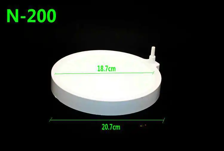 70/130/156/207 мм воздуха пластины нано белого корунда пузырьковая галька воздушный аэратор для аквариума кислорода аксессуары воздушный насос