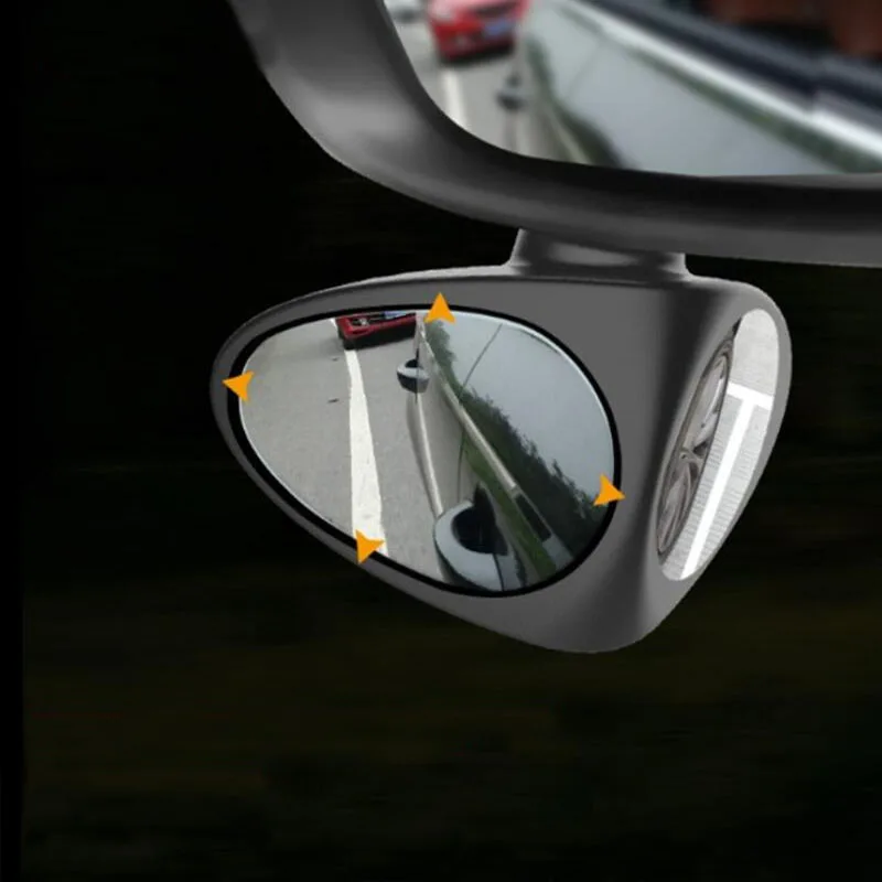 

Car Blind Spot Mirror Wide Angle Mirror 360 Rotation Adjustable Convex Rear View Mirror for Safety Parking Mirror Car Styling