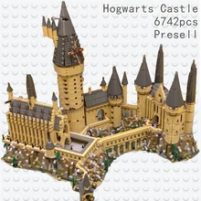 

Lepin 16060 Harry Movie Series The Legoinglys 71043 Hogwarts Castle Set Building Blocks Bricks House Model Christmas Kids Toys