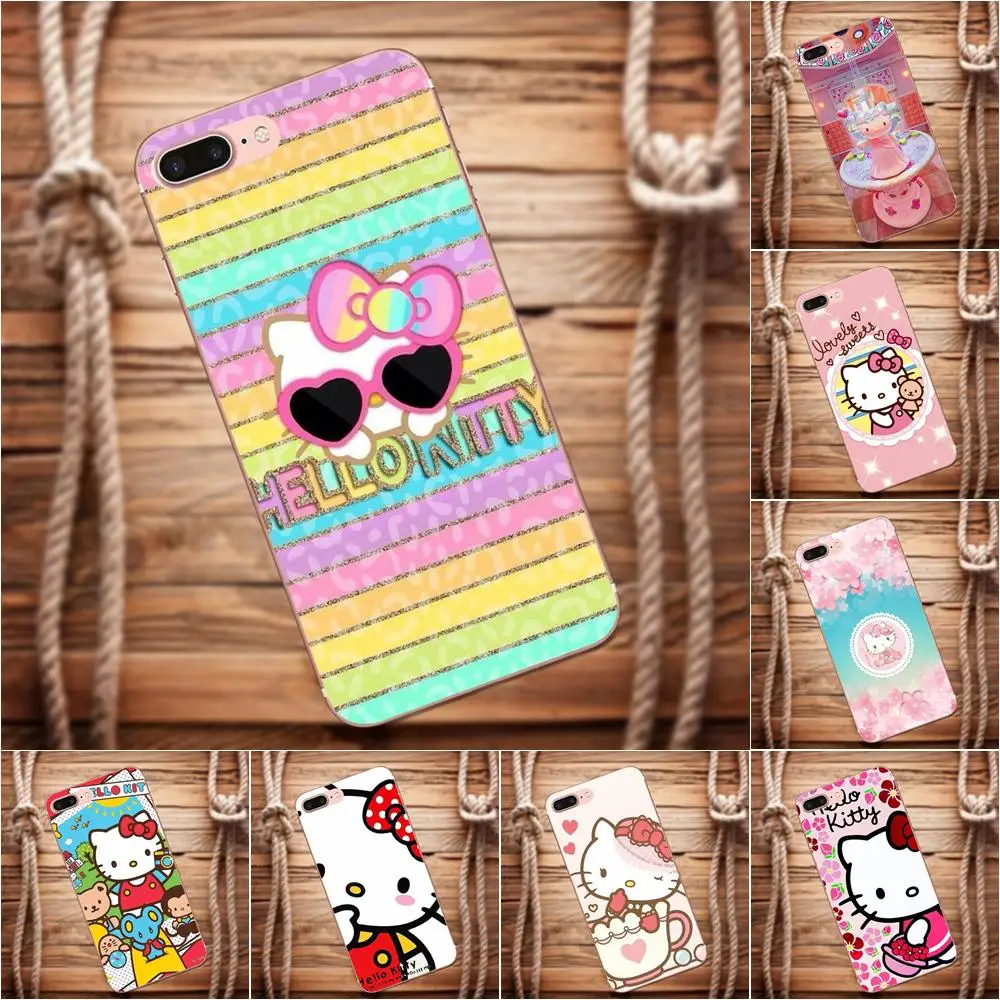 

Vvcqod Soft Cell Phone Case I Love Hello Kittys For Galaxy Alpha Core Prime Note 4 5 8 S3 S4 S5 S6 S7 S8 S9 mini edge Plus