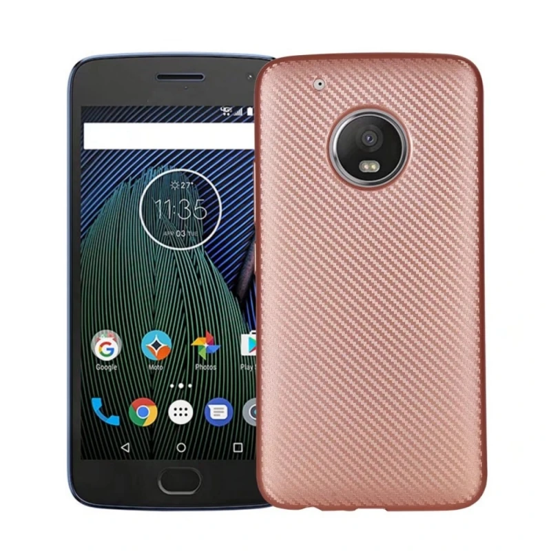 Чехол для телефона из углеродного волокна для Motorola MOTO G5 G5S G6 G4 PLUS Play, мягкий силиконовый чехол для MOTO E5 E4 C PLUS Z2 Play, чехол