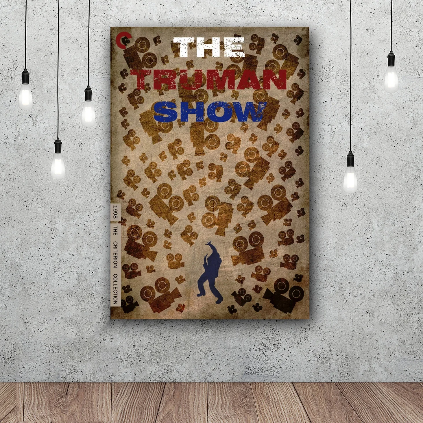 The Truman Show Comedy movies Art Wall Picture Mural Scroll Canvas