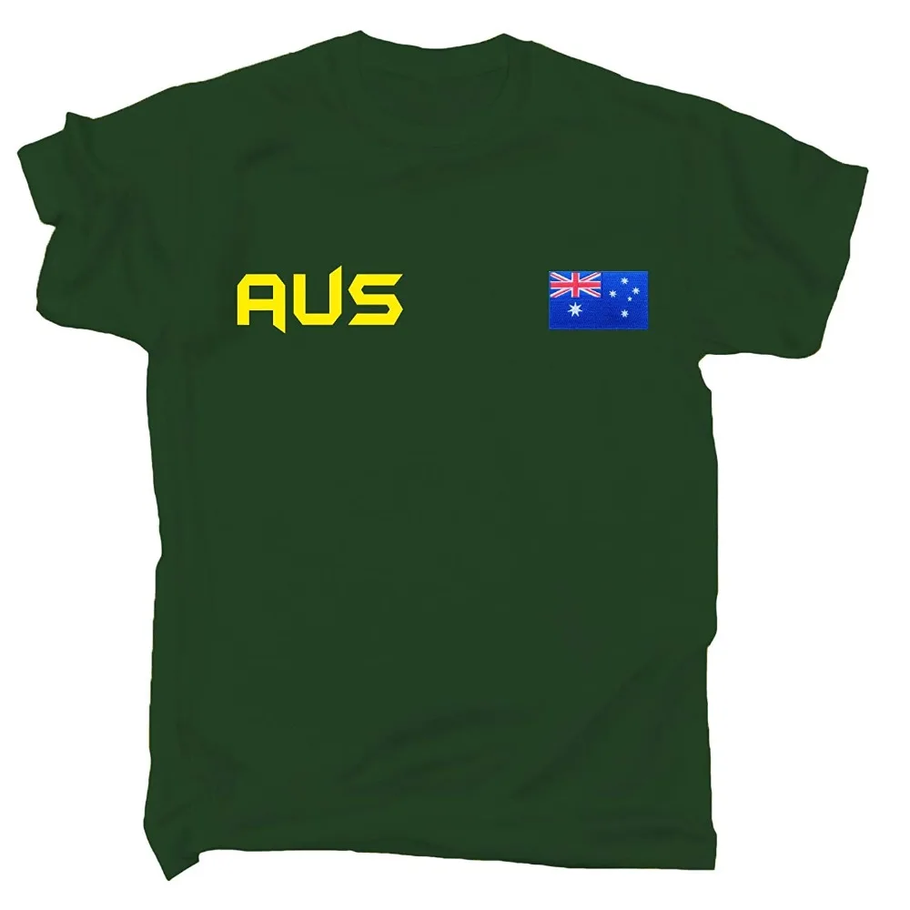 

Australia Supporter T-Shirt Aussie Tee Australian Flag T Shirt Games Footballer Legend Soccers 2019 Latest O-Neck Men T Shirts