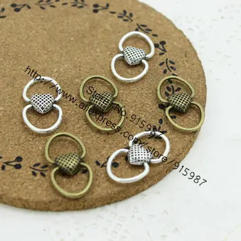 

Sweet Bell 50 pieces/lot 13*30mm Antique Bronze Metal Alloy Hearts Jewelry Connectors Charms for Bracelet Making D0305