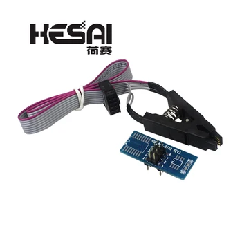 

SOIC8 SOP8 Test Clip for EEPROM 93CXX/25CXX/24CXX In-circuit Programming On USB Programmer TL866CS TL866A EZP2010