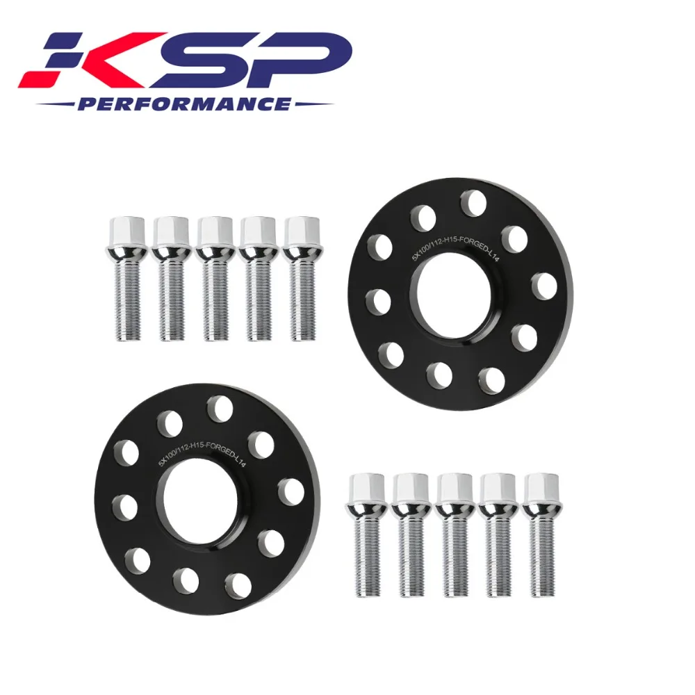 Volkswagen Audi Aleación Separadores De Rueda Conjunto Espaciador 5x100//112 57.1