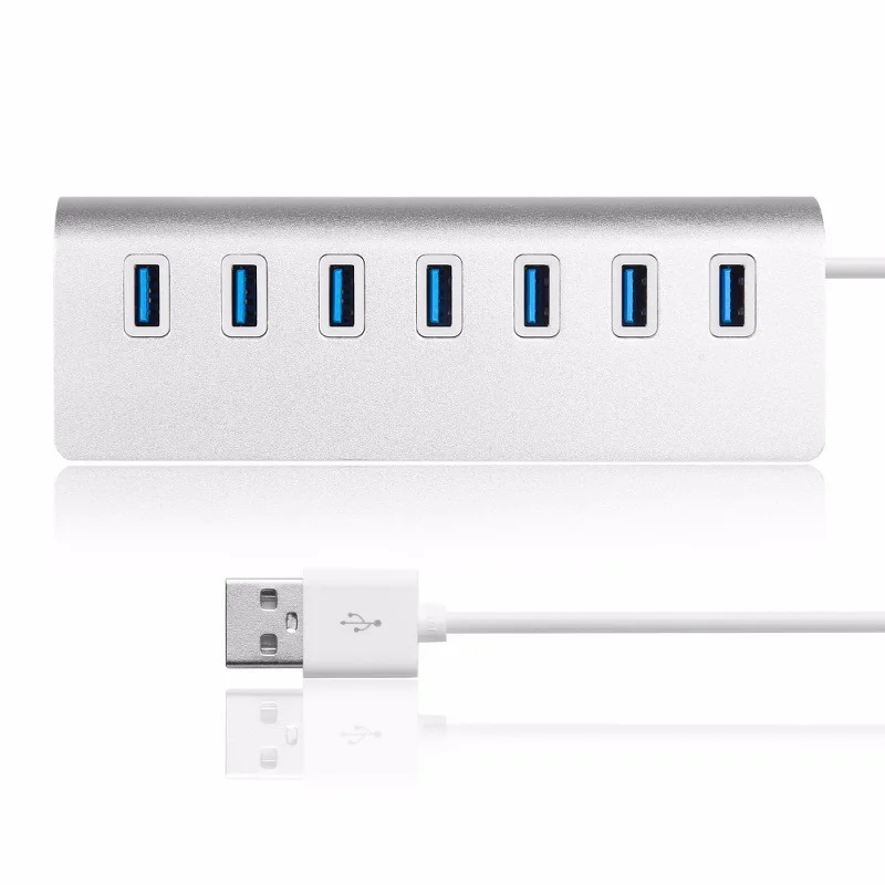 High Speed 7 Port USB 3.0 Hubs USB Hub Expander USB Type Charger Splitter Adapter For PC Laptop Phone Computer Accessories2