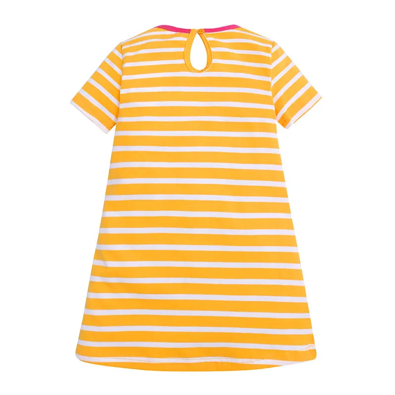 Kids Dresses for Girls Clothes Cotton Short Sleeve Casual Princess Dress Summer Kids Girl Dress Children Clothing Baby Dresses