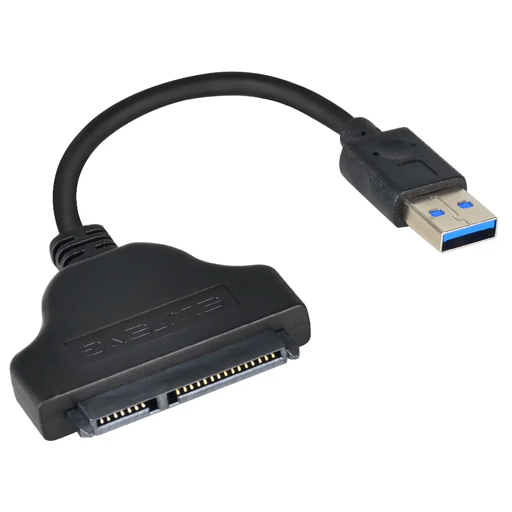 Eluteng usb 3 0 to sata mini adapter cable external sata3 usb converter