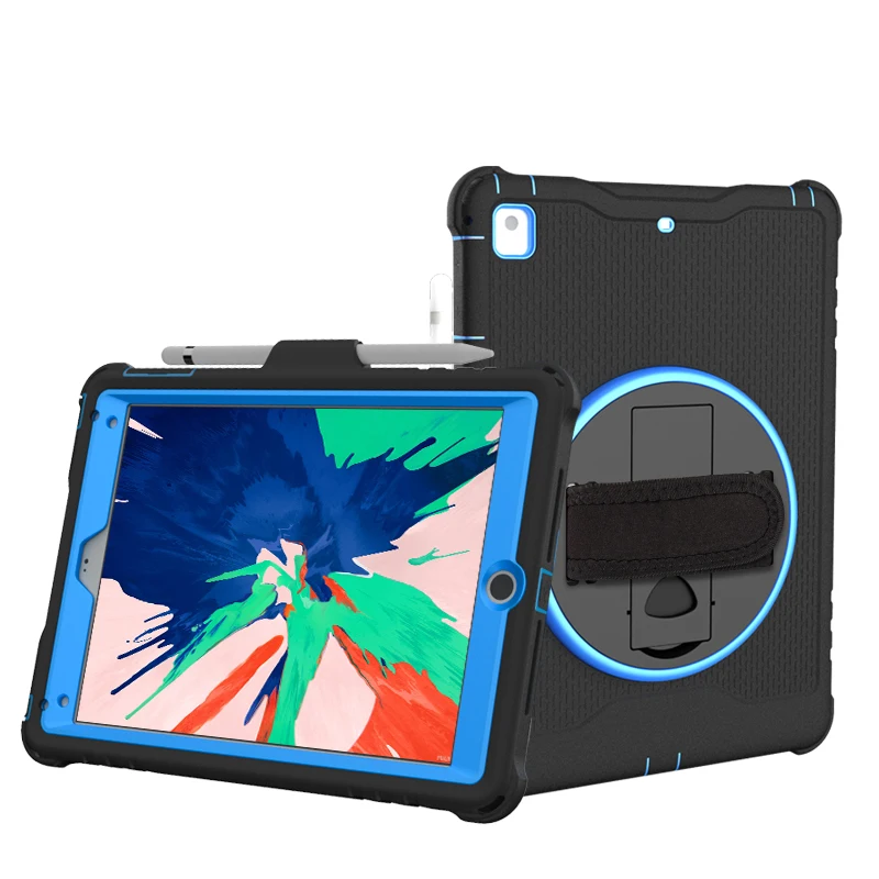 Case For iPad Pro 9.7 With Stand Holder Heavy Duty Shockproof Cover For iPad Air 1 Air 2