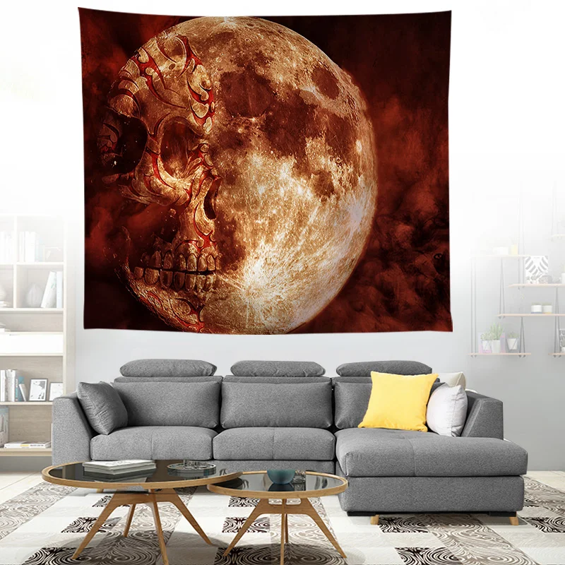 ZEIMON психоделическая настенная Ткань Гобелен 3D красное облако галактика покрывало покрытие для общежития домашняя комната настенный Декор коврик Текстиль