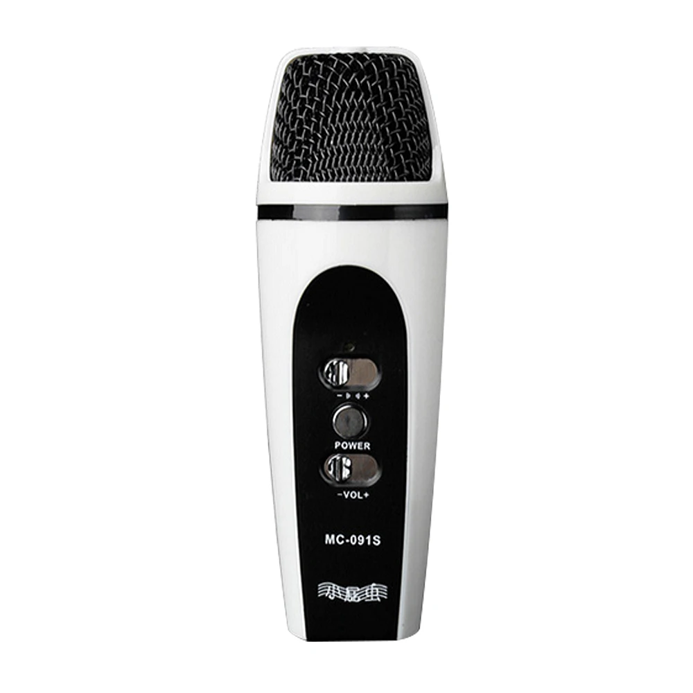 

Top Quality Professional Audio Condenser Sound Recording Microphone Mini Mikrofon Loudspeakers Shock Mount For Video KTV White
