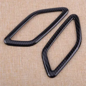 

CITALL 2pcs Car Dashboard Air Vent Outlet Cover Trim Fit for Mercedes Benz CLA GLA Class W117 X156 2014 2015 2016 2017
