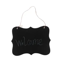 23*16 см DIY подвесная деревянная доска с веревкой сообщение этикетка Памятка знак Мини Школа дома висящая дощечка