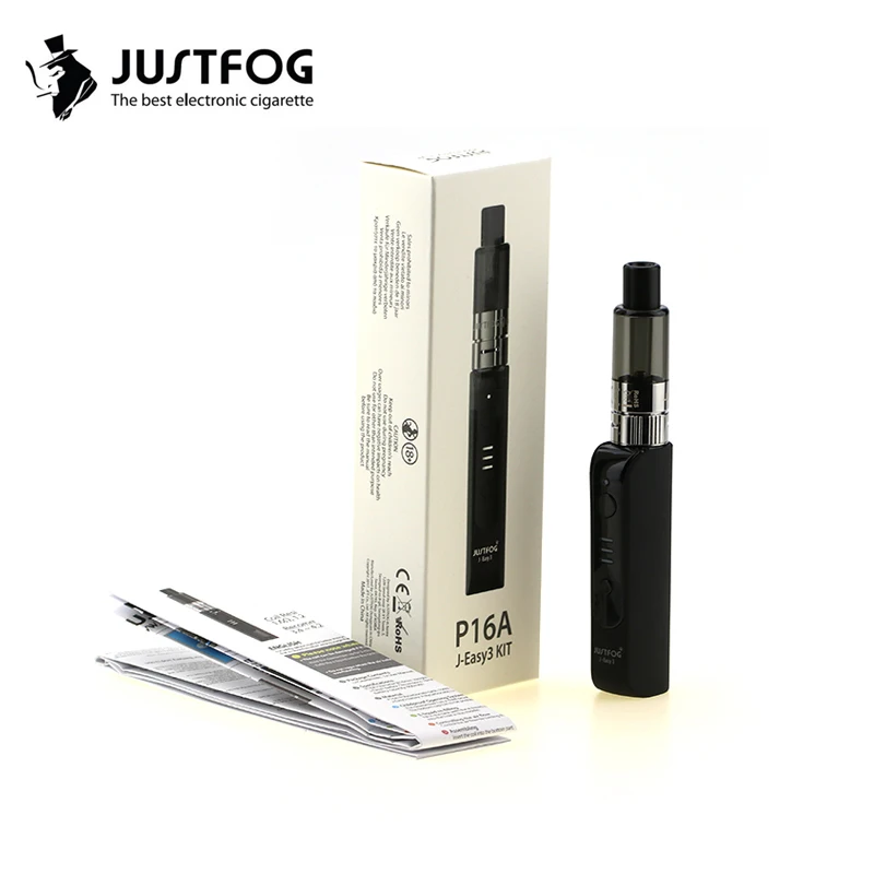 

Original JustFog Easy Vape JustFog P16A 900mah Battery 1.9ml Pod Capacity Electronic Cigarettes VS JustFog minifit C601 E Cigs