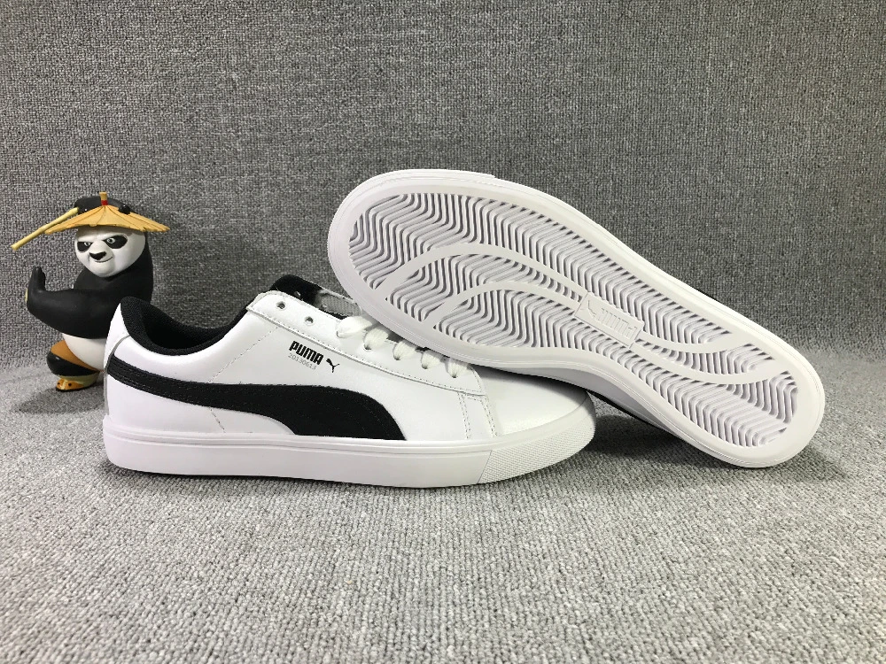 2018 Original BTS x Puma Collaboration Puma Court Star Korea Cadet shoes  men's Sneakers Badminton Shoes Size40 44|Badminton Shoes| - AliExpress