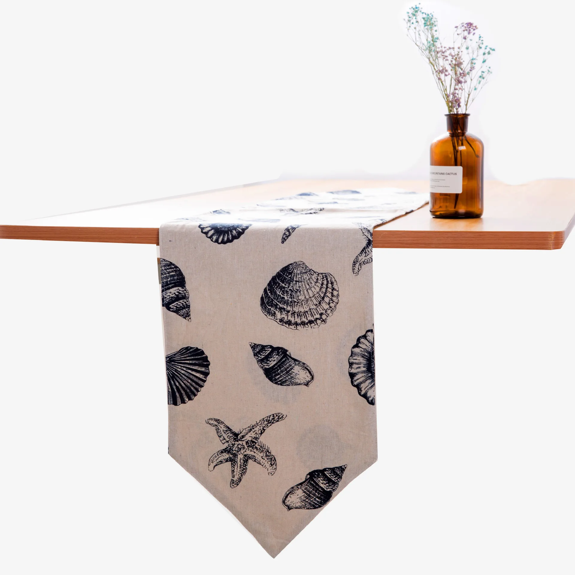 

Modern Table Runner For Wedding Party Chirstmas Cake Floral Tablecloth Decoration Tea Table Cover High Quality Home Textile